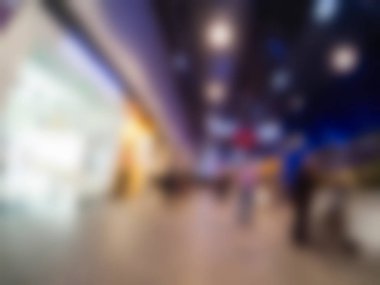 Alışveriş alışveriş merkezi Tema arka plan bulanıklık