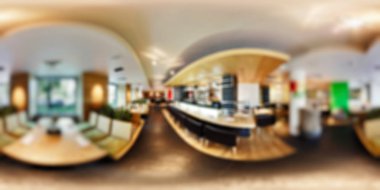Restoran panorama bulanıklık arka plan
