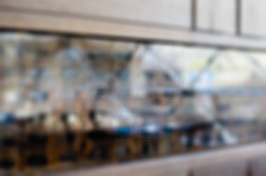 Restoran bulanıklık arka plan