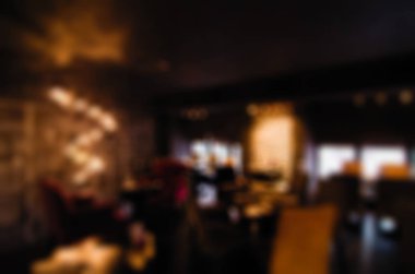 Restoran bulanıklık arka plan