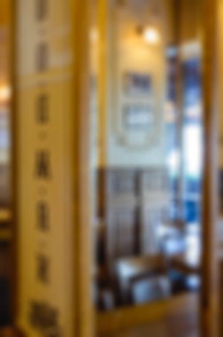 Restoran bulanıklık arka plan