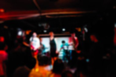 arka plan bulanıklık müzikal grup canlı performans