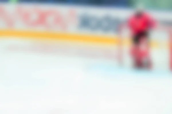 Abstract blur of ice hockey players at tournament play — Stock Photo, Image