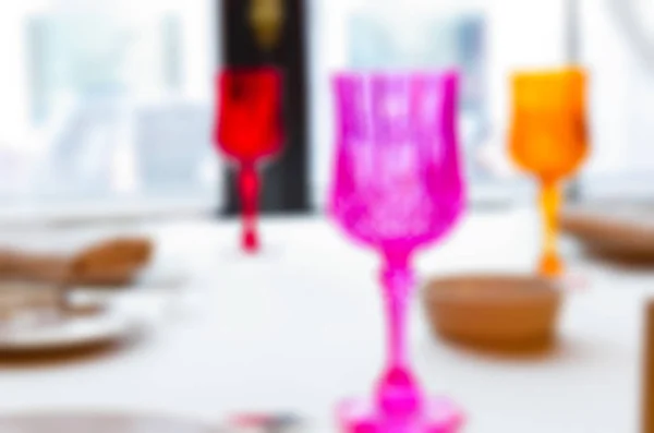 Restaurant blur background — Stock Photo, Image