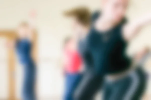 Taneční škola téma rozostření pozadí — Stock fotografie