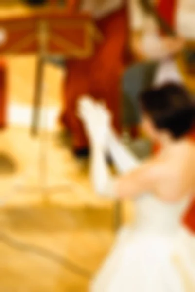 Classical concert blur background — Stock Photo, Image