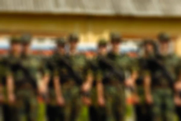 Russian army theme blur background — Stock Photo, Image