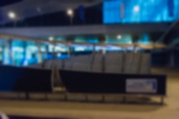 Σύγχρονο αεροδρόμιο με νύχτα αφηρημένα φόντο — Φωτογραφία Αρχείου