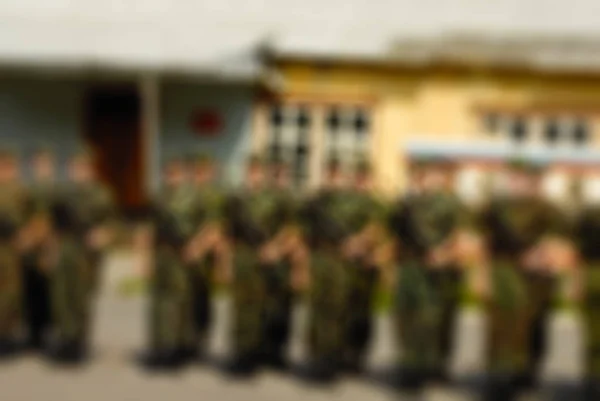 Russian army theme blur background — Stock Photo, Image