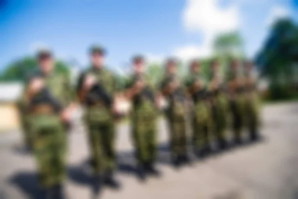 Russian army theme blur background — Stock Photo, Image