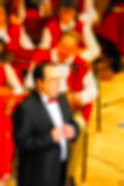 Classical concert blur background — Stock Photo, Image