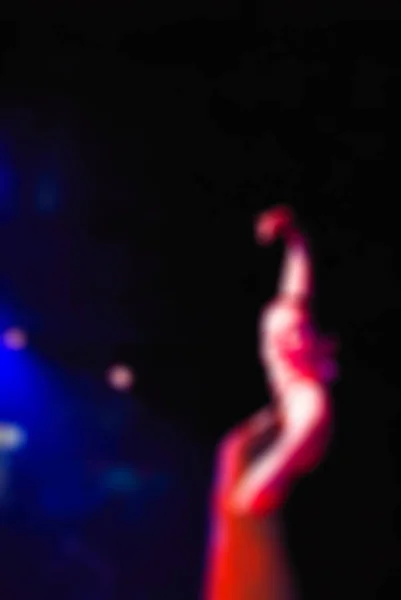Tancerze flamenco rozmycie tła — Zdjęcie stockowe