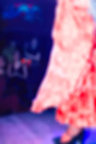 Танцюристи Фламенко розмивають фон — стокове фото