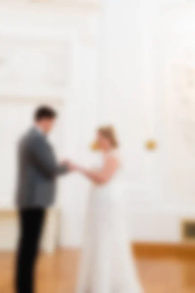 Тема весільної церемонії розмитий фон — стокове фото