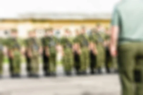 Russian army theme blur background — Stock Photo, Image