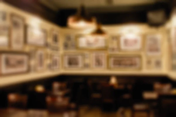 Εστιατόριο θάμπωμα φόντου — Φωτογραφία Αρχείου