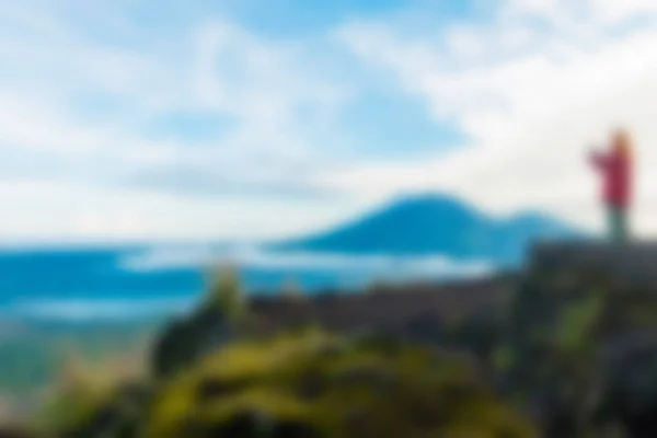 Bali Indonesia Travel theme blur background — Stock Photo, Image