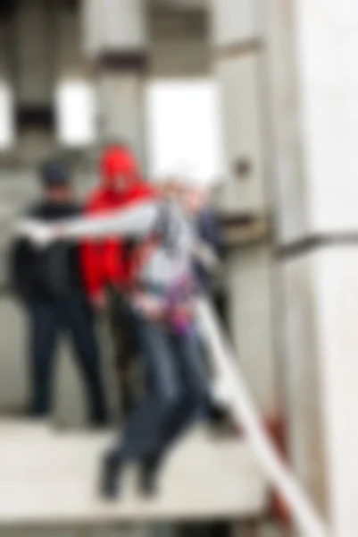 Ropejumping theme blur background — Stock Photo, Image