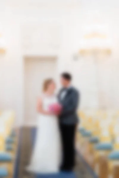 Wedding ceremony theme blur background — Stock Photo, Image