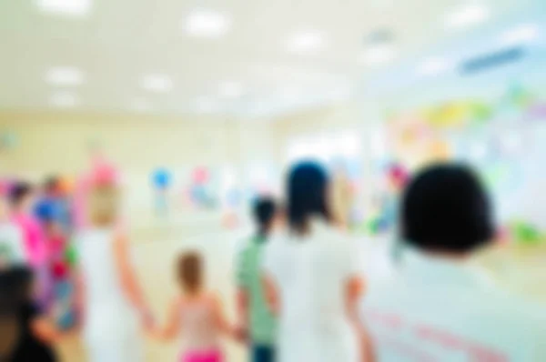 Kids activity animation blur background