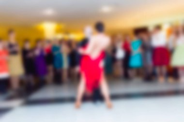 Parti Restoran Tema arka plan bulanıklık