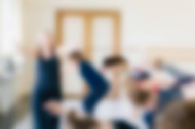 Dans okulu Tema arka plan bulanıklık