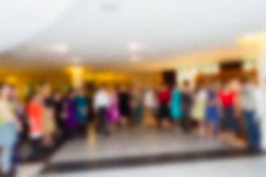 Parti Restoran Tema arka plan bulanıklık