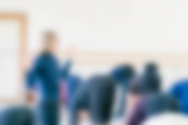 Dans okulu Tema arka plan bulanıklık