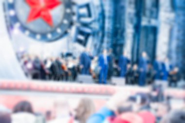 Festival konser göstermek Tema bulanıklık arka plan