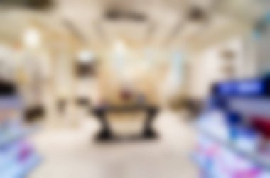 Parfüm mağaza Tema bulanıklık arka plan