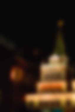 Moskova night Tema arka plan bulanıklık