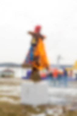 Mardi gras kutlamaları Tema arka plan bulanıklık