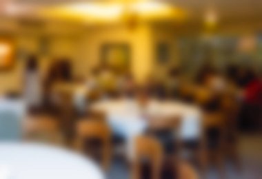 Parti Restoran Tema arka plan bulanıklık