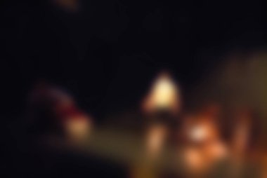 Çağdaş dans performans bokeh arka plan bulanıklık