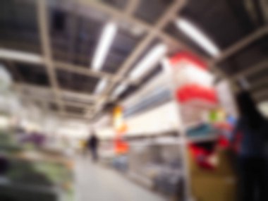 Alışveriş alışveriş merkezi Tema arka plan bulanıklık