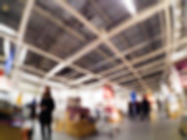 Alışveriş alışveriş merkezi Tema arka plan bulanıklık