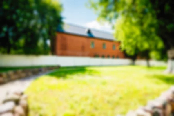 Altes Bürogebäude Thema verschwimmen Hintergrund — Stockfoto