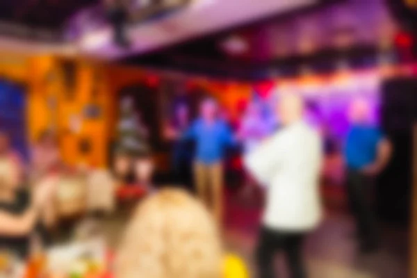 Party i baren tema oskärpa bakgrund — Stockfoto