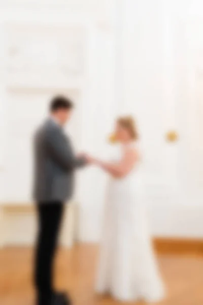 Ślubnej ceremonii tematu rozmycie tła — Zdjęcie stockowe