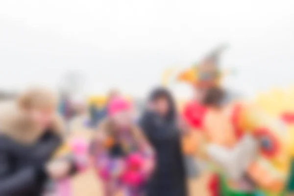 Mardi gras firande tema oskärpa bakgrund — Stockfoto