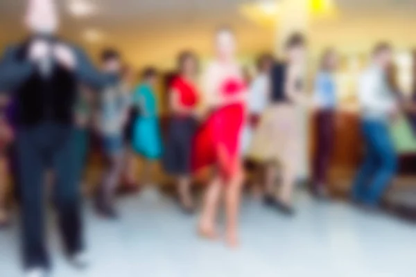 Party at the restaurant theme blur background — Stock Photo, Image