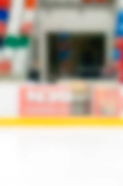 Abstract blur of ice hockey players at tournament play — Stock Photo, Image