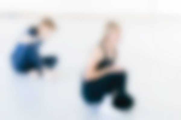 Dance school theme blur background — Stock Photo, Image