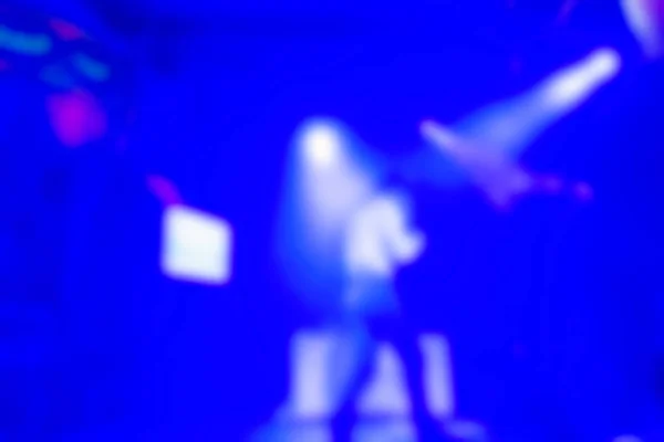 Blur background of people at the concert — Stock Photo, Image