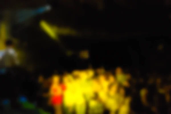 Blur background of people at the concert — Stock Photo, Image