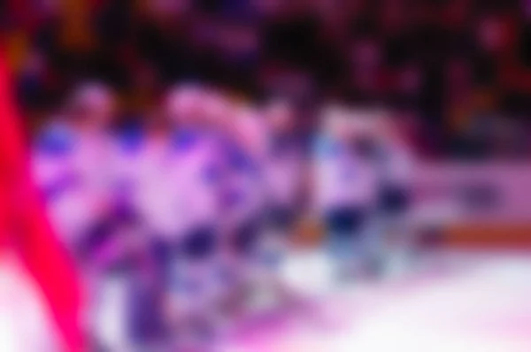 Prix du tournoi de hockey sur glace thème fond flou — Photo