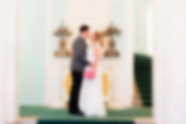 Wedding ceremony theme blur background — Stock Photo, Image