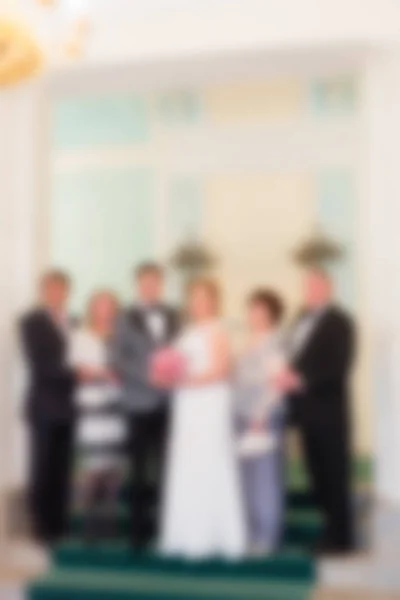 Wedding ceremony theme blur background — Stock Photo, Image