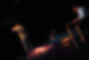 Çağdaş dans performans bokeh arka plan bulanıklık