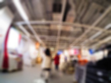 Alışveriş alışveriş merkezi Tema arka plan bulanıklık